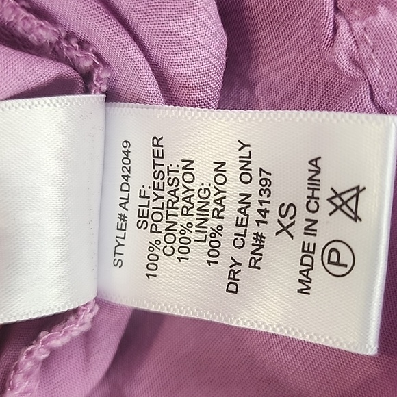 ASTR The Label lilac purple cutwork embroidery sundress adjustable strap Size XS - Picture 7 of 7